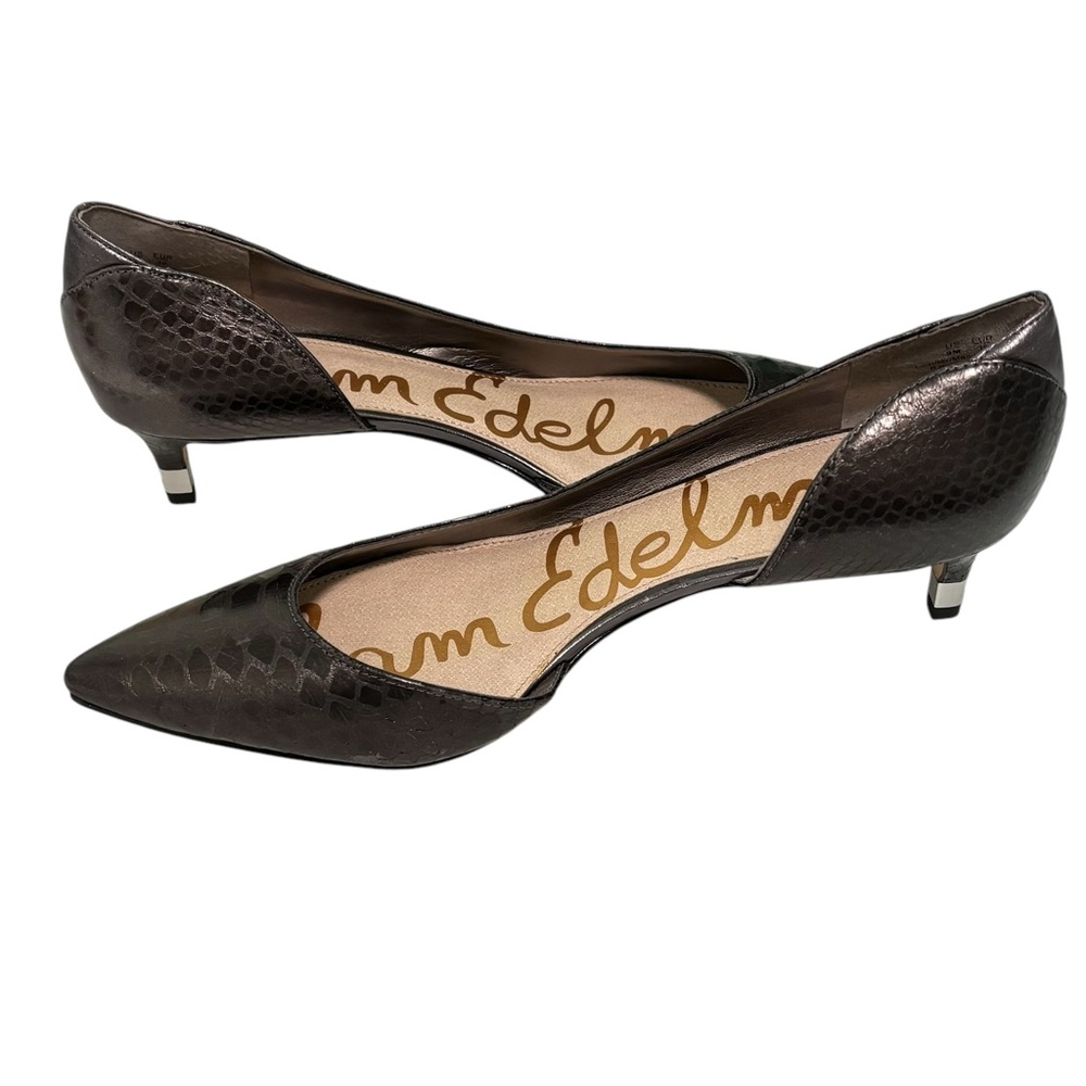 SAM EDELMAN - THE LINDA - VIV d’ORSAY STYLE - SIZE 9 - LEATHER UPPER - Picture 7 of 13